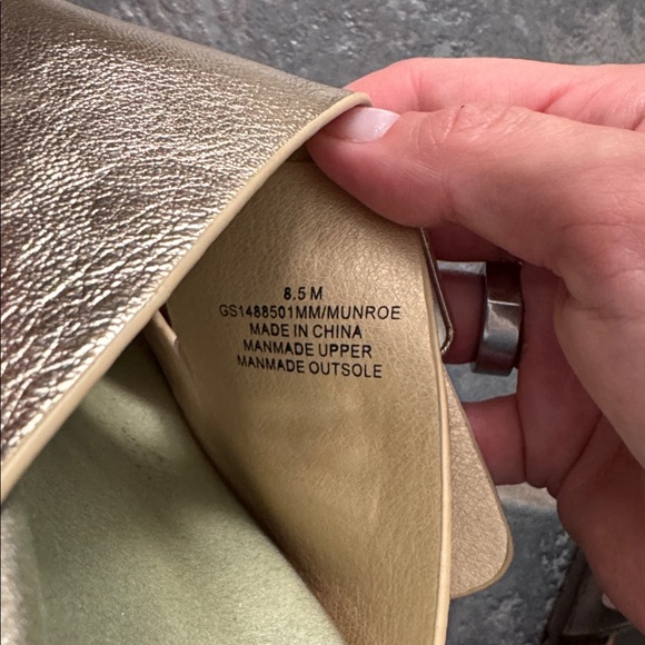 MIA Gold Sandals - Picture 2 of 2